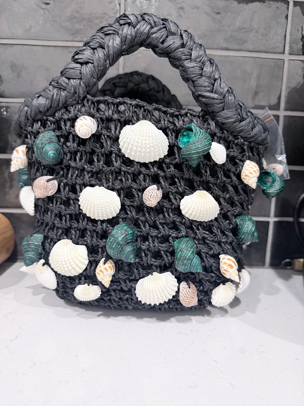 Simon Miller Mini Shelly Mercado
Tote Bag in Black - Picture 3 of 8